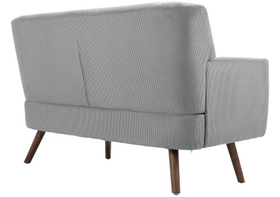 Canapé Kioni Cord, gris
