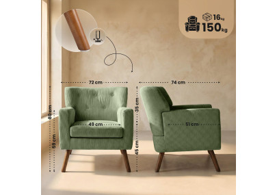 Sessel Kioni Cord