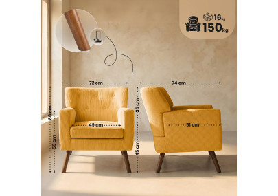 Sessel Kioni Cord