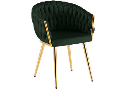 Silla de comedor Molise, verde