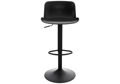 Set tavolo e sedie da bar 2 pezzi, plastica velluto, nero
