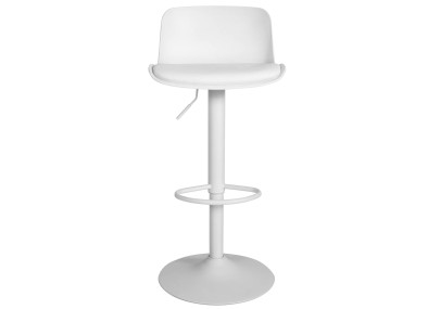 Set tavolo e sedie da bar 2 pezzi, similpelle di velluto, bianco