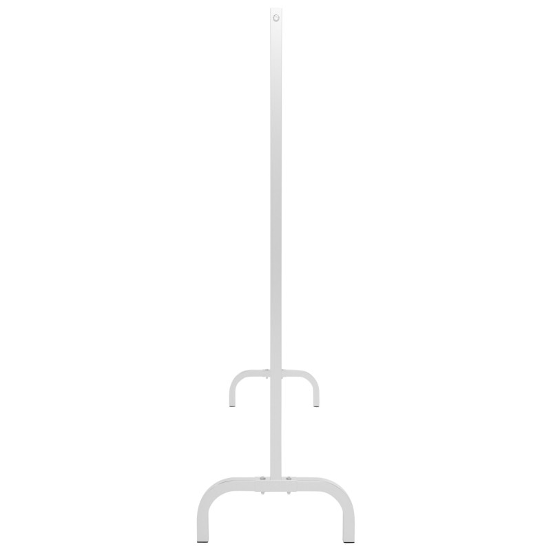 Portant à vêtements Lara 150x38x120 acier inoxydable