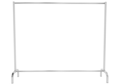 Porta Ropa Lara 150x38x120 Acero Inoxidable
