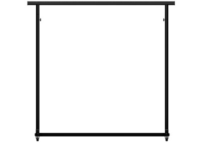 Porta-vestuário dobrável Soran 120x50x188 preto