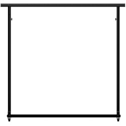 Portant à vêtements pliable Soran 120x50x188 noir