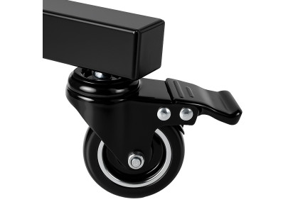 Portant à vêtements pliable Soran 120x50x188 noir