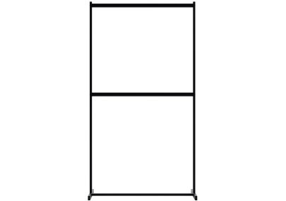 Porta ropa Helga 100x185 cm negro