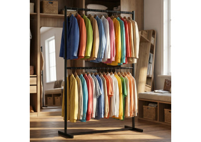 Portabiti Helga 120x185 cm nero