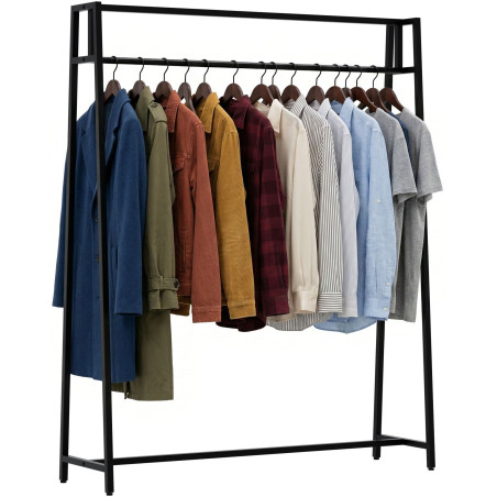 Porte-vêtements Ingar L noir