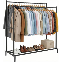 Portant à vêtements Karita 150 cm noir