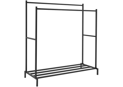 Portant à vêtements Karita 150 cm noir