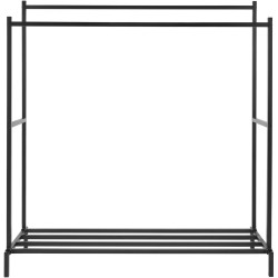 Portant à vêtements Karita 150 cm noir