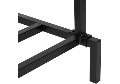 Portant à vêtements Karita 150 cm noir