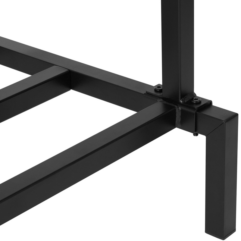 Portant à vêtements Karita 150 cm noir