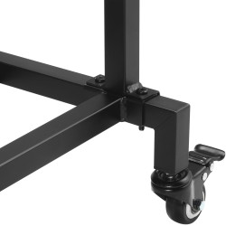 Portant à vêtements Lieska 150 cm noir