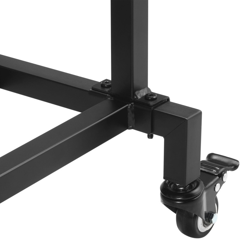 Portant à vêtements Lieska 150 cm noir