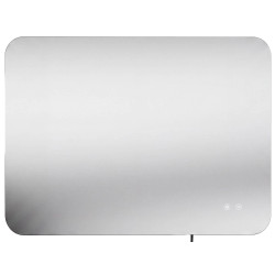 Miroir de salle de bain Ariva 80x60 cm verre clair