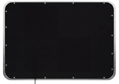 Miroir de salle de bain Ariva 80x60 cm verre clair