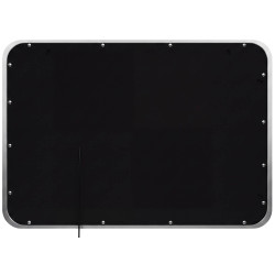 Miroir de salle de bain Ariva 80x60 cm verre clair