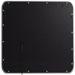 Miroir de salle de bain Ariva 80x80 cm verre clair