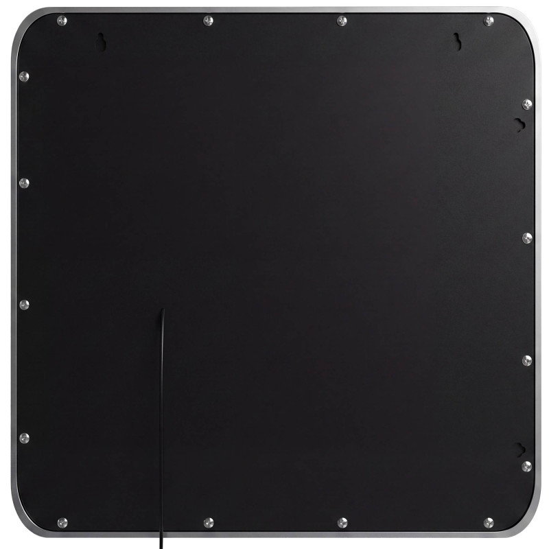Miroir de salle de bain Ariva 80x80 cm verre clair