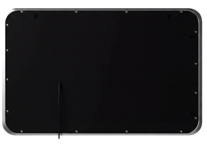Miroir de salle de bain Ariva 100x60 cm verre clair
