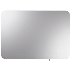 Miroir de salle de bain Ariva 100x70 cm verre clair