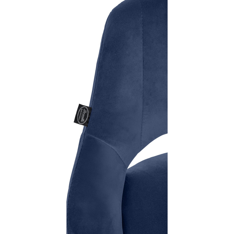 Barhocker Milet Samt chrom