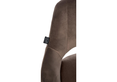 Barhocker Milet Samt chrom