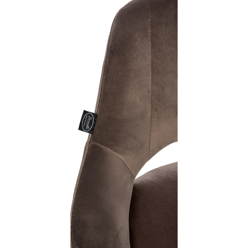 Barhocker Milet Samt chrom