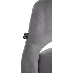 Barhocker Milet Samt chrom