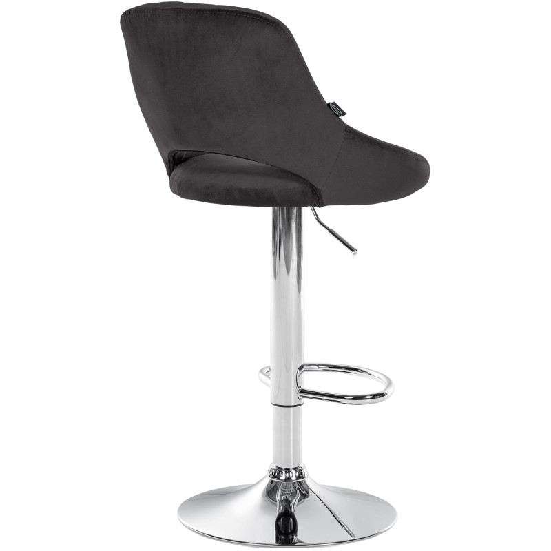 Barhocker Milet Samt chrom