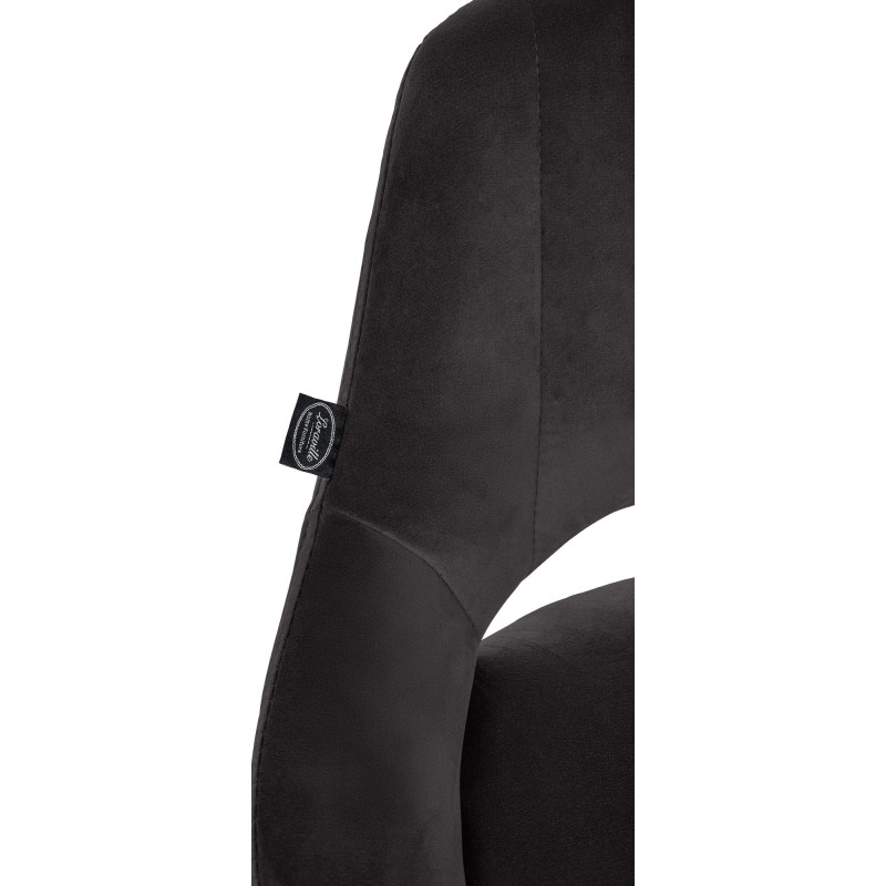 Barhocker Milet Samt chrom