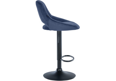 Barhocker Milet Samt schwarz