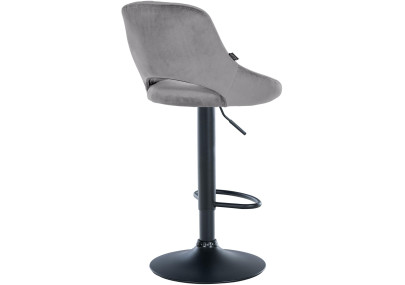 Barhocker Milet Samt schwarz