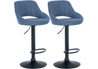 2er Set Barhocker Milet Stoff B