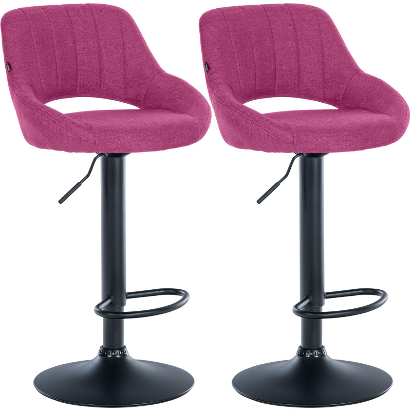 2er Set Barhocker Milet Stoff B