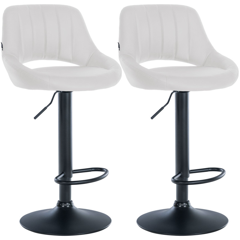 2er Set Barhocker Milet Kunstleder B
