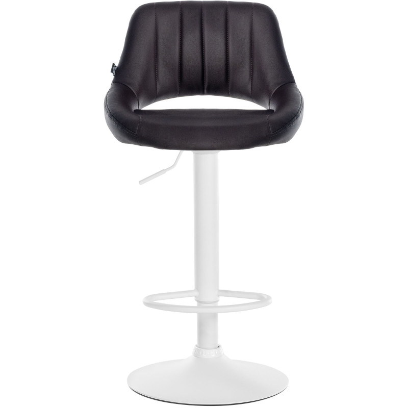 Set di 2 sgabelli da bar Milet, similpelle, marrone