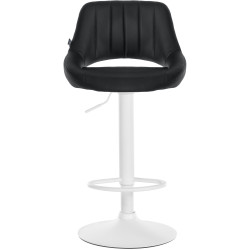 Set di 2 sgabelli da bar Milet, similpelle, nero