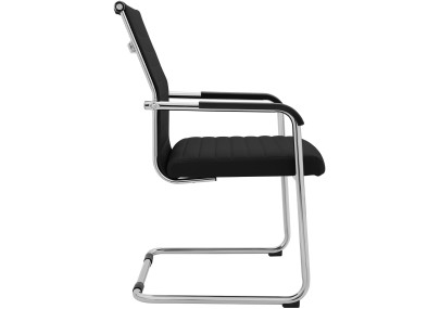 Silla de visita Hakon negra