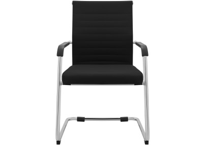 Ensemble de 2 chaises visiteurs Hakon noir