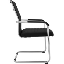 Ensemble de 2 chaises visiteurs Hakon noir