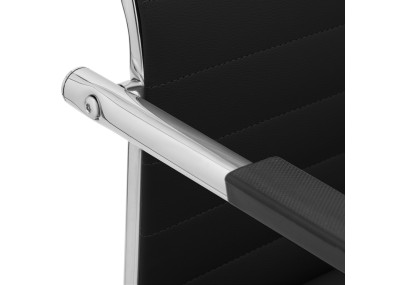 Ensemble de 2 chaises visiteurs Hakon noir