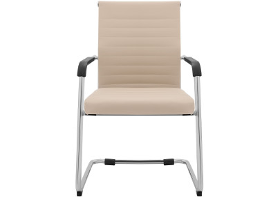 Ensemble de 2 chaises visiteurs Hakon crème