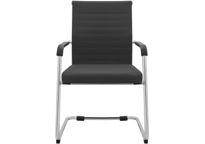 Ensemble de 2 chaises visiteurs Hakon gris