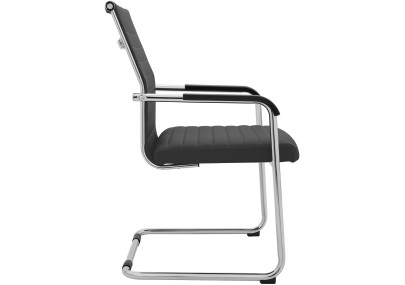 Ensemble de 2 chaises visiteurs Hakon gris