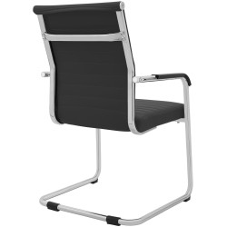 Ensemble de 2 chaises visiteurs Hakon gris