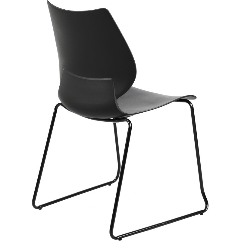 Chaise Houma noir